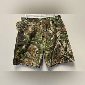 VTG Wrangler Relax Fit Hardwoods Green Realtree Camo Shorts USA Made 38 NWT